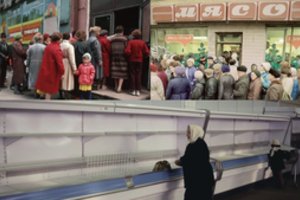 Iš proto varęs deficitas: kaip sukosi sovietmečiu gyvenę žmonės