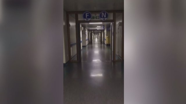 Ligoninėje apsilankiusi moteris pakraupo išgirdusi garsus koridoriuje