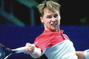 Per keistą mačą Rusijos pirmąją raketę gainioję R. Berankis paslydo ties paskutiniu tašku
