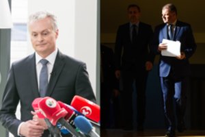 Reitingai: G. Nausėdai padeda tylios gastrolės, o S. Skverneliui koją kiša garsūs žodžiai