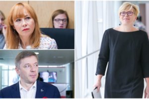 Į priekį veržiasi I. Šimonytė, J. Petrauskienė gramzdina ir save, ir valstiečius