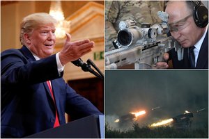 D. Trumpas pasiryžęs žingsniui: JAV trauksis iš branduolinio susitarimo su Rusija