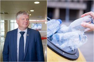 Aplinkos ministras K. Navickas – už vienkartinių plastikinių įrankių draudimą, tačiau turi sąlygą