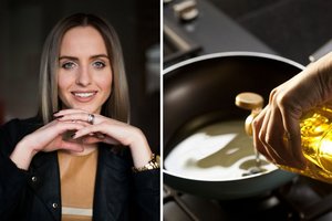 Specialistė: maistui kepti aliejus netinka, išskyrus dvi jo rūšis