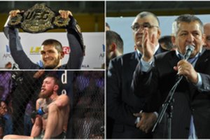 Dar ne pabaiga: H. Nurmagomedovo tėvas pateikė pasiūlymą C. McGregorui