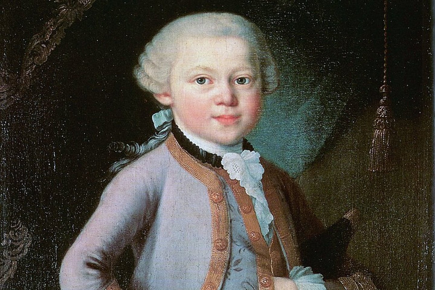 Wolfgangas Amadeus Mozartas vaikystėje.