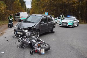 Po motociklo avarijos – nesėkminga medikų kova už vyro gyvybę