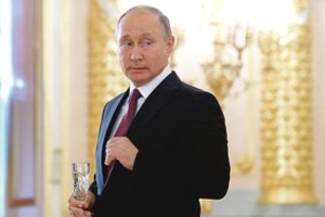 Vladimiras Putinas nurodė imtis sankcijų prieš Ukrainą