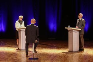 Lemiamuose I. Šimonytės ir V. Ušacko debatuose – kibirkštys: nuomonės skiriasi dar labiau