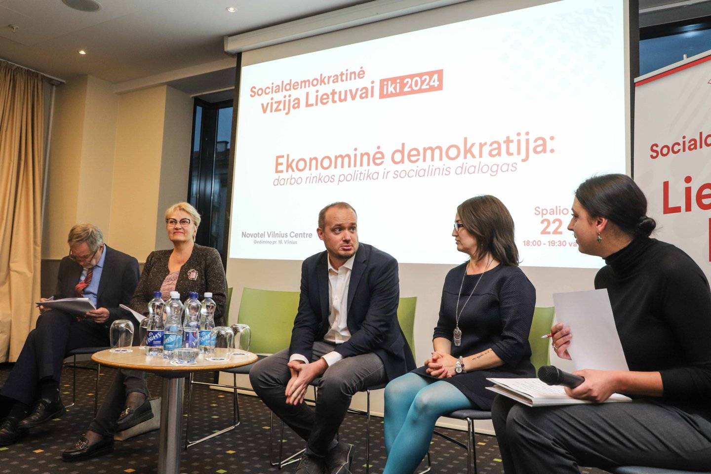  Lietuvos socialdemokratų partija (LSDP) pradeda mėnesį truksiančius viešus Socialdemokratinės vizijos Lietuvai iki 2024 metų svarstymus.<br> D.Labučio (ELTA) nuotr.