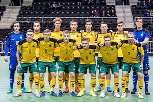 Lietuvos salės futbolo rinktinė susitiks su Slovakija
