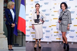 „Stiliaus“ nuosprendis: tarp savaitės stilingiausių – lietuvių dizainerės ir Brigitte Macron 
