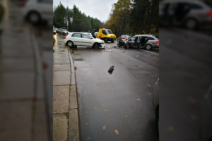 Per avariją Vilniuje nukentėjo 3 žmonės