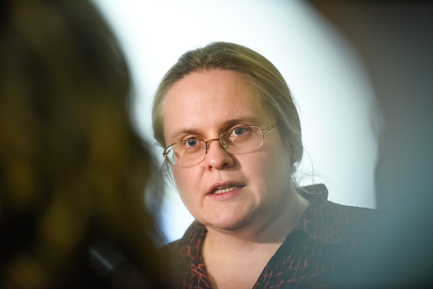 A.Širinskienė teigia, kad visuomenė dėl informacijos stokos kol kas negali pati suprasti „valdančiųjų“ pradėto tyrimo reikšmės.<br>D.Umbraso nuotr.