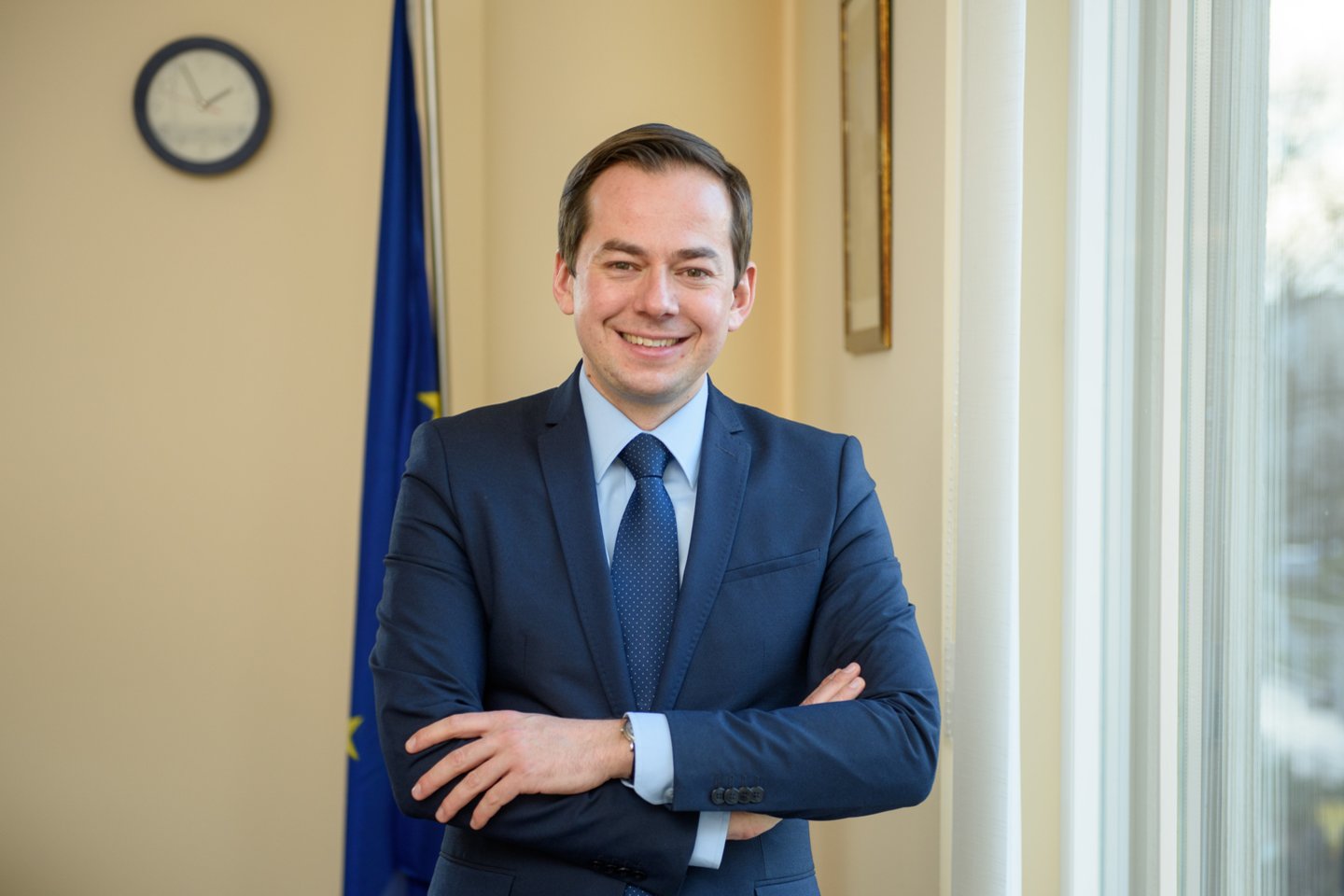 EK atstovybės Lietuvoje vadovas A.Pranckevičius.<br>D.Umbraso nuotr.