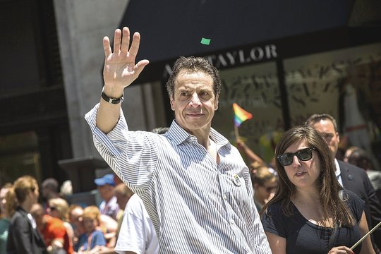 Niujorko gubernatorius praneša apie į jo biurą atsiųstą įtartiną įrenginį