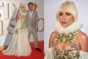 Internautai leipsta juokais: po filmo premjeros Lady Gaga pamiršo prikąsti liežuvį