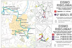 Sostinėje „Catherine the Great“ filmavimo metu numatomi laikini eismo ribojimai