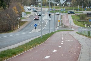 Sostinėje prieš žiemą sutvarkė svarbią Antakalnio gatvę