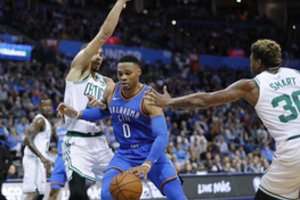 NBA naktis: Oklahomos ir Klivlando komandos toliau lieka be pergalių