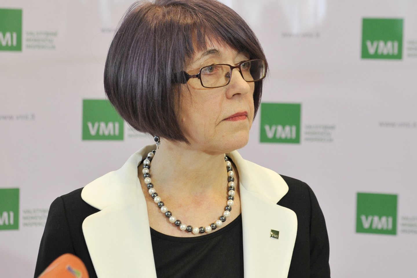 VMI Mokestinių prievolių departamento direktorė Stasė Aliukonytė – Šnirienė.<br>V.Ščiavinsko nuotr.
