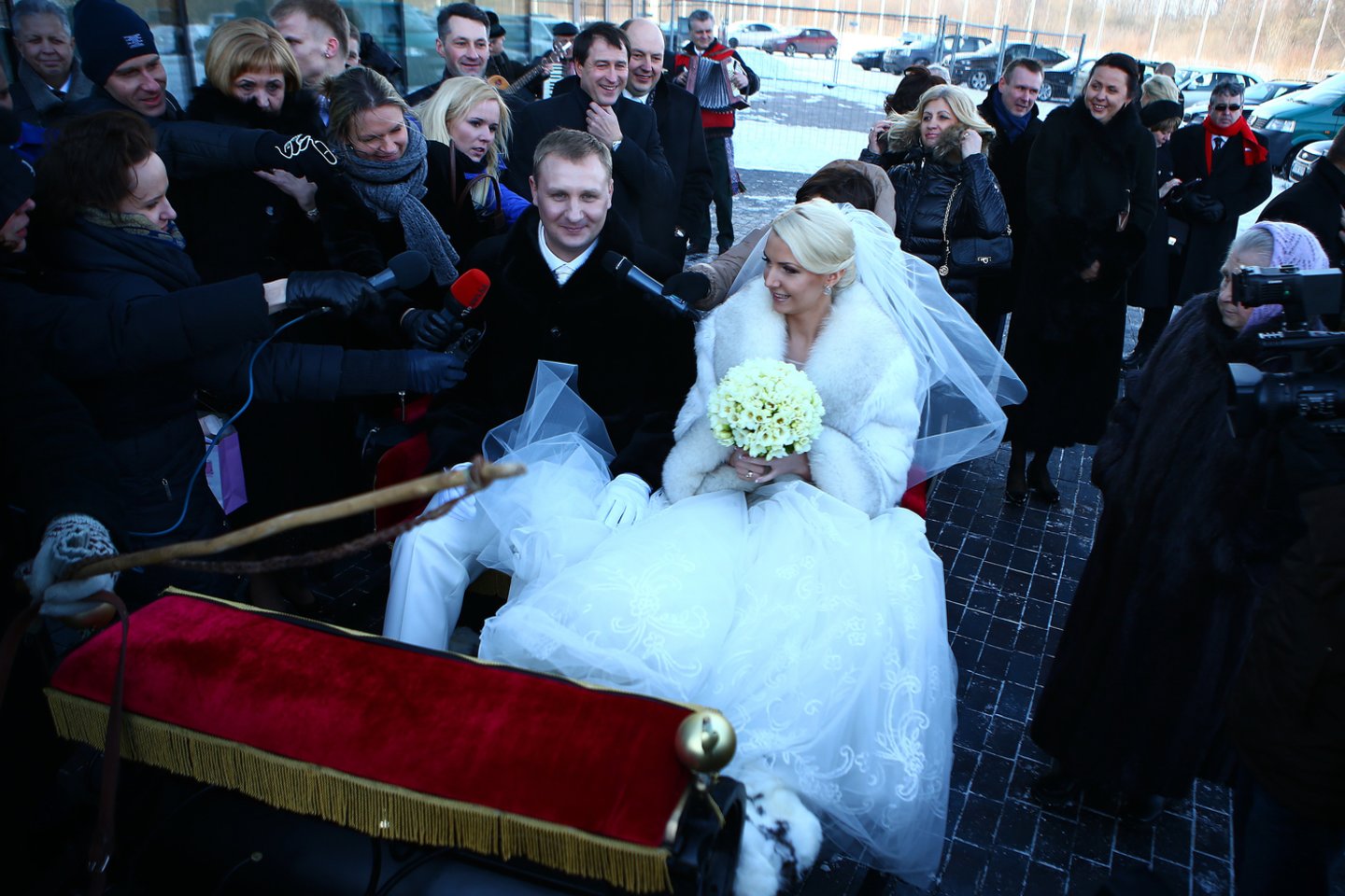 Kitų metų sausį M. ir A.Šedžiai būtų šventę šeštąsias santuokos metines, tačiau dabar jie susitinka teismuose dėl skyrybų.