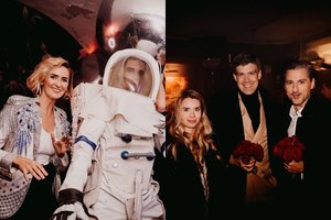 Laura Vagonė surengė kosminį gimtadienio vakarėlį: šventė ir V. Rumšas jausnesnysis