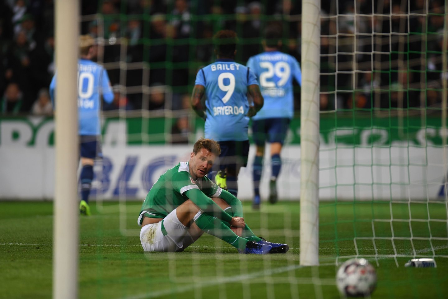 „Werder“ klubas savo aikštėje sugebėjo prakleisti 6 įvarčius.<br> AFP/Scanpix nuotr.