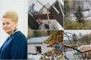 Šviežiausios naujienos iš statybvietės – štai kaip atrodo būsimi Dalios Grybauskaitės namai