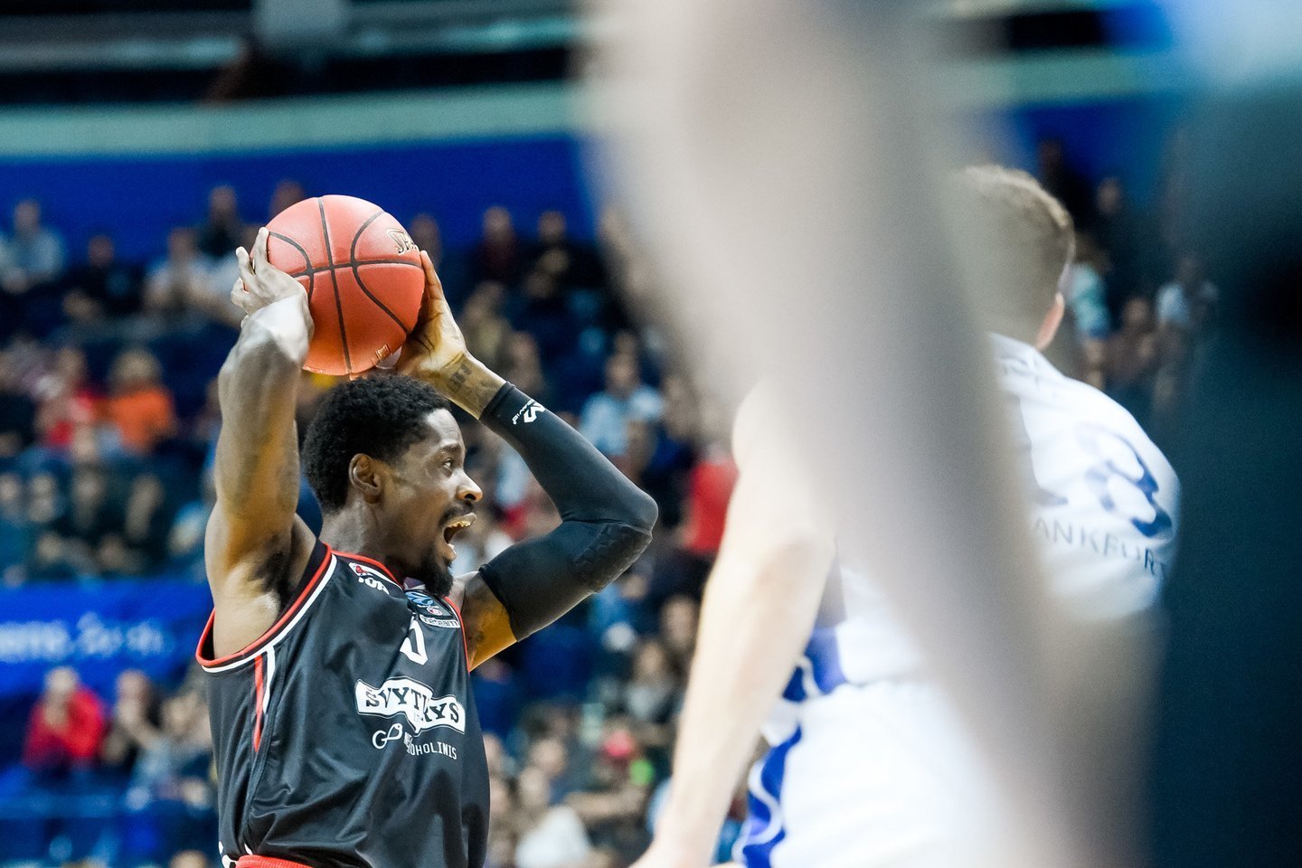 M.Harrisas nebuvo tas žaidėjas, kurio labiausiai reikėjo D.Adomaičiui.<br> D.Umbraso nuotr.