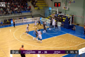 Gražiausiame LKL savaitės epizode – galingas Pasvalio komandos žaidėjo dėjimas