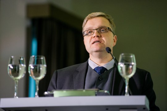 Lietuvos banko vadovas: „Krizė – dar ne už kampo, bet sulėtėjimo požymių yra“