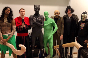 Helovino belaukiant: „Žalgirio“ krepšininkai įsikūnijo į įvairiausius personažus