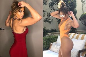 Jennifer Lopez nusifotografavo beveik nuoga ir pribloškė gerbėjus