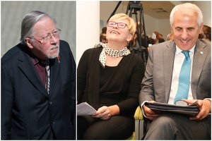 Apie iškilusią grėsmę prabilęs V. Landsbergis iš I. Šimonytės ir V. Ušacko tikisi tik vieno