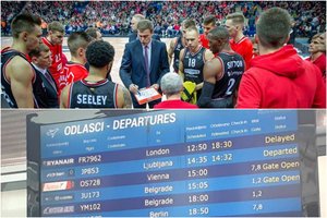 Vos Juodkalnijoje pakilęs lėktuvas su „Ryto“ krepšininkais turėjo leistis avariniu būdu