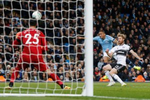 Anglijos lygos taurės turnyre „Manchester City“ eliminavo „Fulham“ klubą 