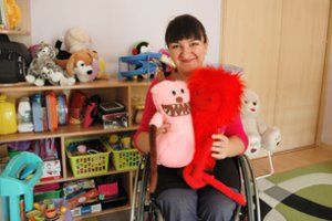 Nuo gimimo neįgalios Rūtos svajonė turėti šeimą išsipildė