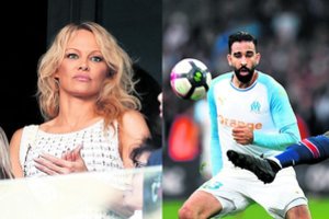 Pamela Anderson sklaido gandus apie skyrybas su 19 metų jaunesniu futbolininku