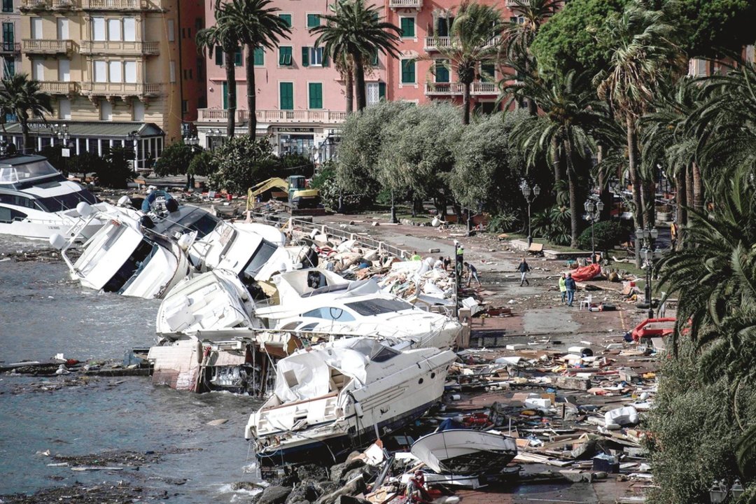 La terribile tempesta scoppiata in Italia ha colpito più duramente i ricchi