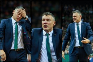 Į „Žalgirį“ pražudžiusią bėdą dūręs Š. Jasikevičius: „Tai varo iš proto“