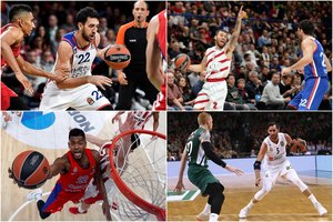 Eurolygos skaičiai: V. Micičiaus nelaimė, nuostabi CSKA minutė ir neįveikiamųjų duetas