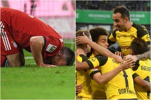 „Bayern“ kluptelėjimas ir „Borussia“ pergalė – Vokietijoje didina lyderių atotrūkį