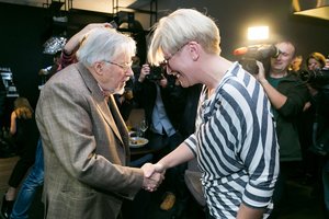 Vytautas Landsbergis apie rinkimus: „Džiaugiuosi, kad įvyko šis eksperimentas“