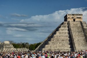 Šventykloje aptiktas įėjimas į baisiausią majų pasaulio erdvę