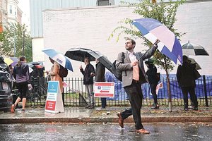 JAV rinkimuose ant kortos buvo pastatyta prezidento politika