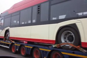 Į Vilnių važiavę vairuotojai išvydo neregėtą vaizdą