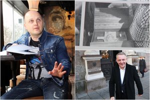 Žurnalistas D. Dargis atskleidė dar nematytus kadrus apie E. Masiuliui įteiktą dėžutę