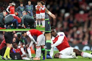 Komandos draugus ištiko šokas: „Arsenal“ žaidėjas patyrė šiurpią traumą