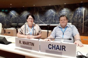 R. Martinas – pirmasis intelekto negalią turintis Jungtinių Tautų komiteto narys